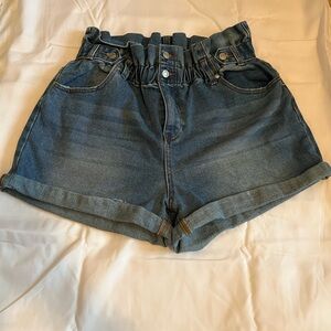 Dark Wash Denim Shorts